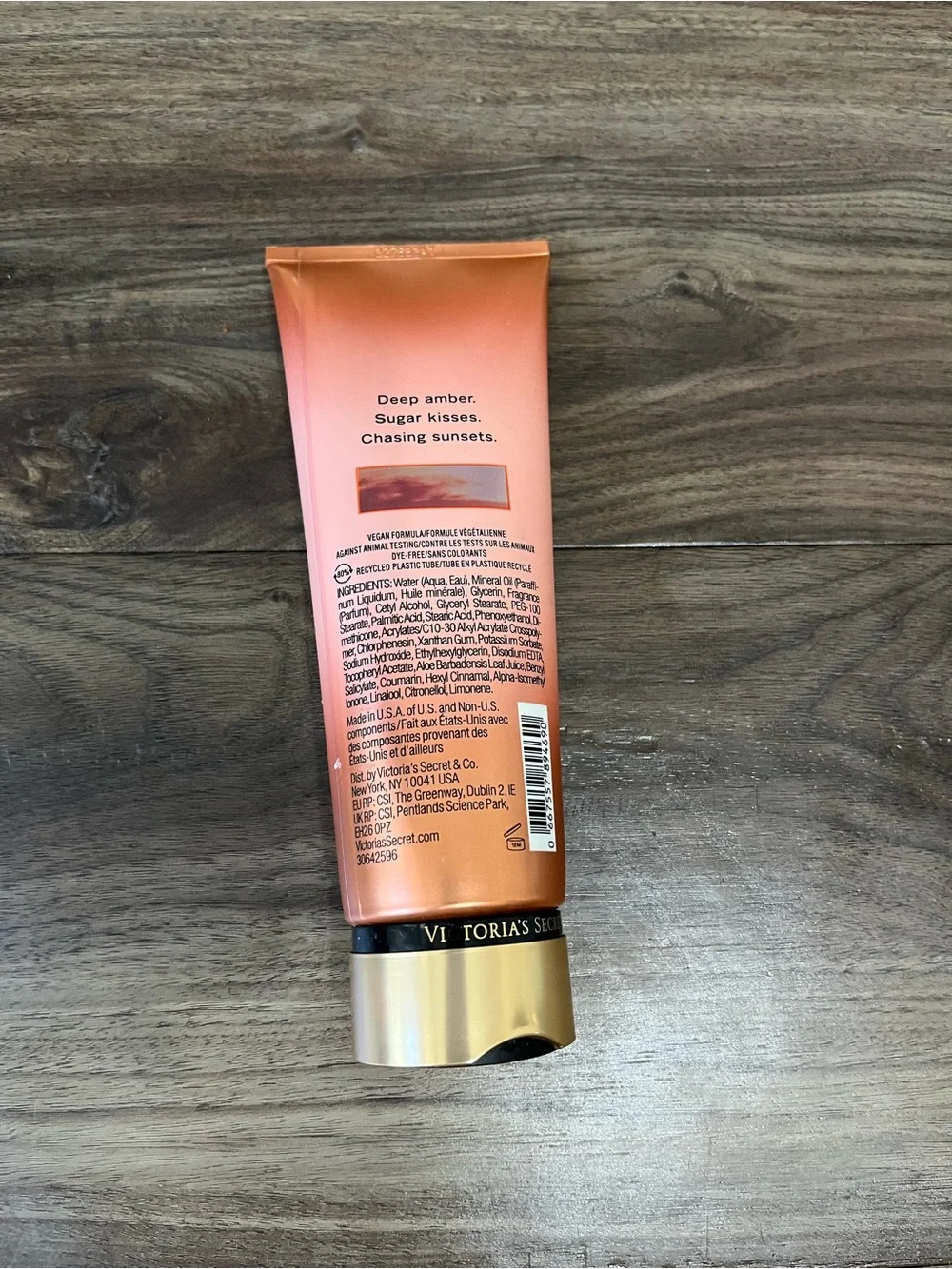 Victoria Secret Amber Romance Lotion Full Size 8‎ Oz